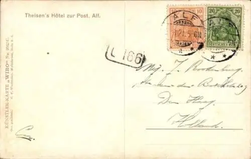 Ak Bullay an der Mosel, Alf, Panorama