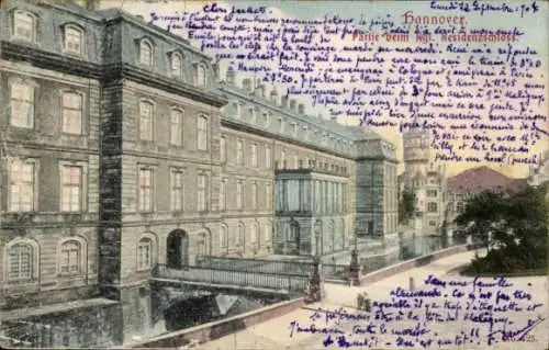 Ak Hannover in Niedersachsen, Residenzschloss