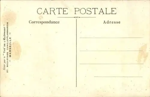 Künstler Ak Trohon, Werbung, Tee, The de l'Elephant