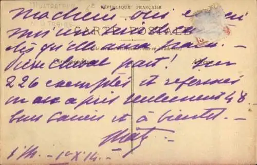 Ak Karikatur, Humor, Planet Erde wirft Kaiser Wilhelm II. los