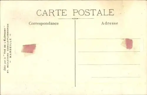 Künstler Ak Trohon, Werbung, Tee, The de l'Elephant