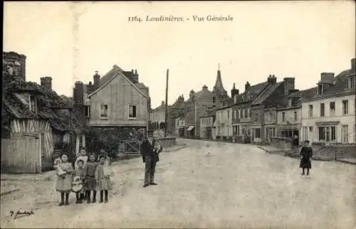 CPA Londinières Seine Maritime, Vue Générale