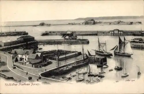 Ak Saint Helier Kanalinsel Jersey, Harbour