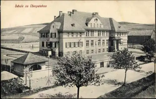 Ak Oberputzkau Putzkau in der Oberlausitz, Schule