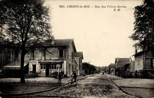 CPA Choisy-le-Roi Val de Marne, Rue des Frères Reclus