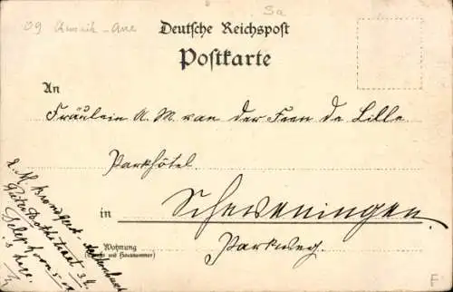 Litho Lössnitz Lößnitz Radebeul Sachsen, Panorama, Flora, Lössnitzgrund