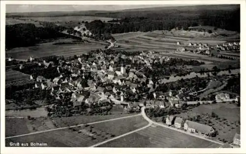 Ak Bolheim Herbrechtingen in Württemberg, Fliegeraufnahme
