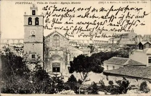 Ak Vila do Conde Portugal, Egreja Matriz