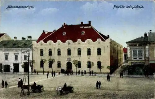 Ak Sighetu Marmației Marmaroschsiget Máramaros sziget Rumänien, Schule