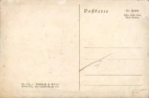 Ak Wien 1 Innere Stadt, Wiener Messe, zahlreiche Flaggen, grafische Gestaltung, 1921