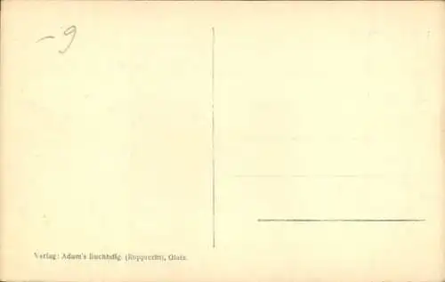 Ak Kłodzko Glatz Schlesien, Katholische Pfarrkirche,  Architektur, Türme