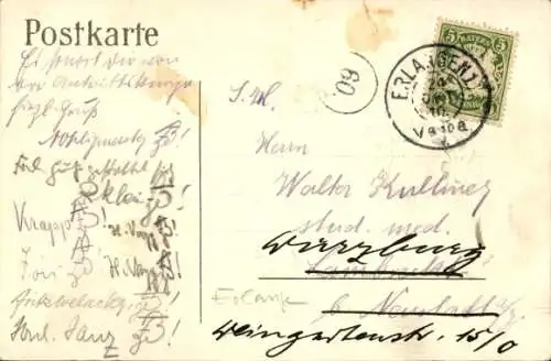 Studentika Ak Erlangen, Corps Baruthia, Wappen, KSCV