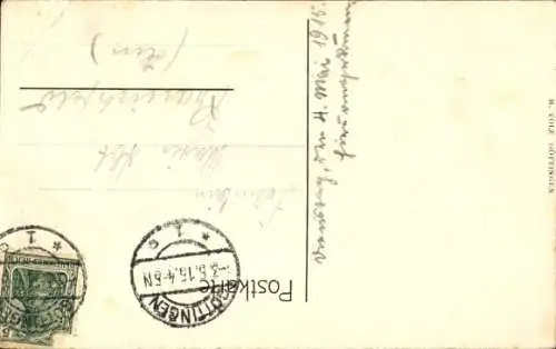Studentika Ak Göttingen, Corps Saxonia, Wappen, KSCV
