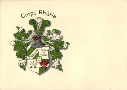 Studentika Ak Innsbruck, Corps Rhätia, Wappen, KSCV