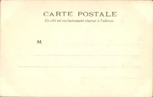 CPA Marchande de The, Un Milicien anamite