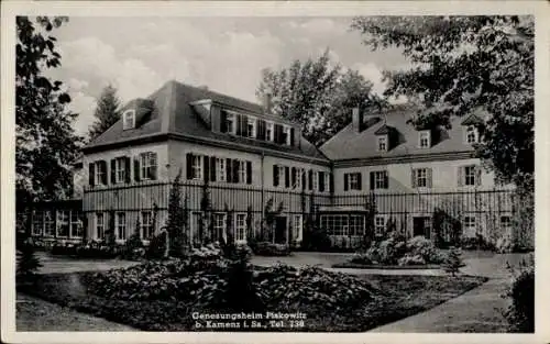 Ak Piskowitz (bei Kamenz) Nebelschütz Oberlausitz, Genesungsheim