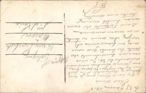 Ak Junge Frau, Portrait, Profilansicht