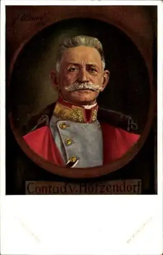 Ak Franz Conrad von Hötzendorf, Portrait