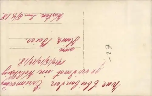 Foto Ak Mann in Uniform