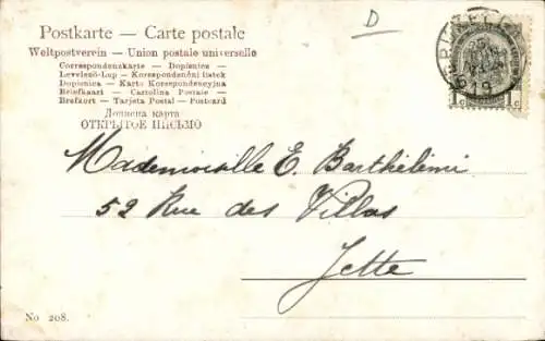 Künstler Ak Hunde, Hühner