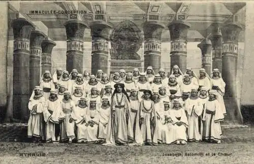 Ak Athalie, Theaterszene, Josabeth, Salomith et le Choeur