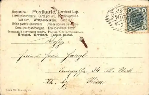 Ak Glückwunsch Ostern, Weidenkätzchen