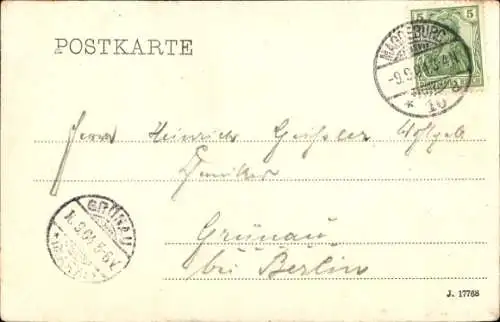 Ak Magdeburg an der Elbe, Markt, Rathaus, Geschäfte