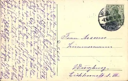 Ak Magdeburg an der Elbe, Justizgebäude