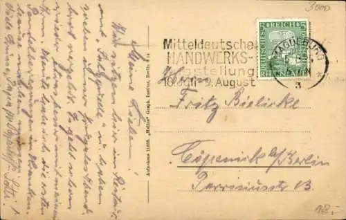 Ak Magdeburg an der Elbe, Salzquelle