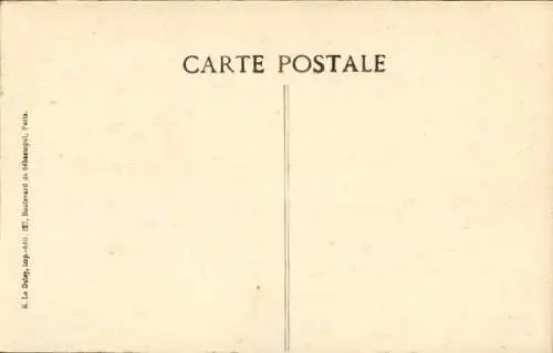 Ak Paris IV Ile de la Cité,  Notre Dame, Dämonen, Dächer der Stadt