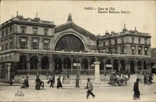 Ak Paris X, Gare de l'Est