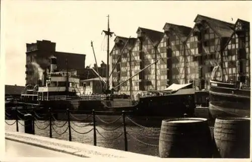 Foto Ak Kaliningrad Königsberg Ostpreußen, Speicherviertel, Hafen