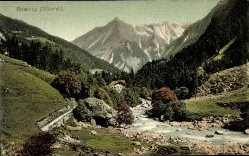 Ak Roßhag Zillertal Tirol, Panorama