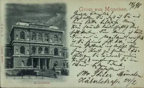 Mondschein Ak München, Akademie