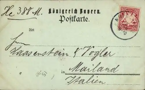 Mondschein Ak München, Akademie