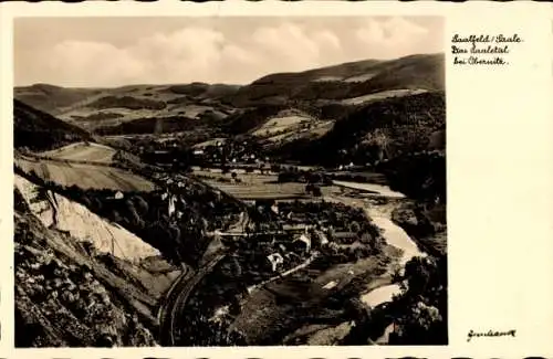 Ak Saalfeld an der Saale Thüringen, Saaletal