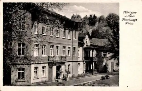 Ak Königsee Rottenbach in Thüringen, Genesungsheim