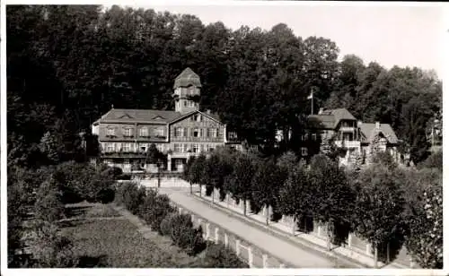 Ak Bad Blankenburg in Thüringen, Sanatorium, Wald
