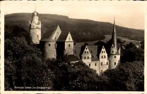 Ak Stein Hartenstein in Sachsen, Schloss Stein