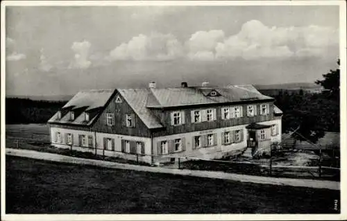 Ak Eibenstock im Erzgebirge Sachsen, Deutsche Jugendherberge Rote Grube