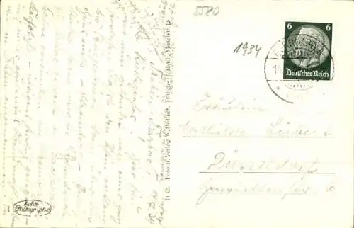 Ak Traben Trarbach, Montroyal, Totalansicht