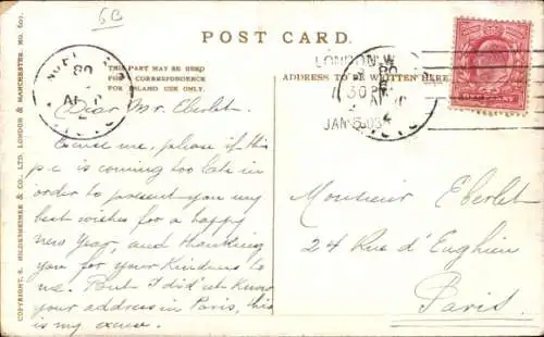 AK London City England, Picadilly Circus