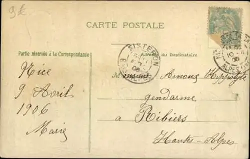 Präge Litho Secret de la Fumée, Raucher