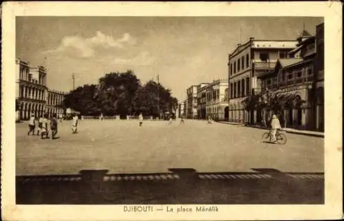 Ak Dschibuti, Platz Ménélik