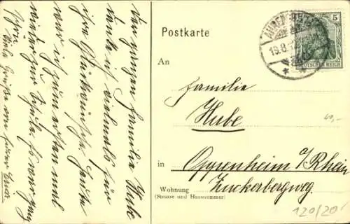 Passepartout Ak Ahrensburg in Holstein, Erholungsheim