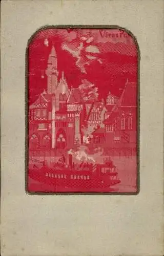 Seiden Ak Weltausstellung Paris 1900, Alt-Paris