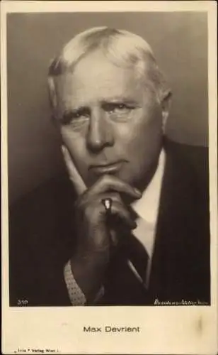 Ak Schauspieler Max Devrient, Portrait