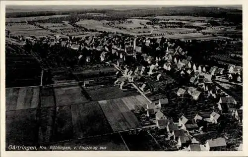 Ak Gärtringen in Württemberg, Fliegeraufnahme