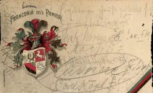 Studentika Ak Berlin, Corps Franconia, Wappen, RSC