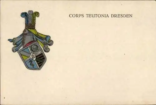 Studentika Ak Dresden, Corps Teutonia, Wappen, RSC